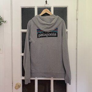 Patagonia hoodie - grey, men’s size M